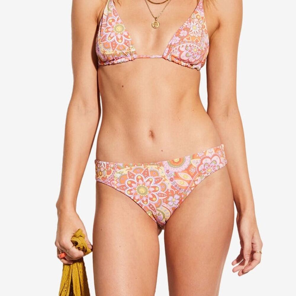 Billabong x Smiley Good Times Bikini bottoms Nwot